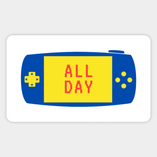 All Day Gamer Apparel Magnet